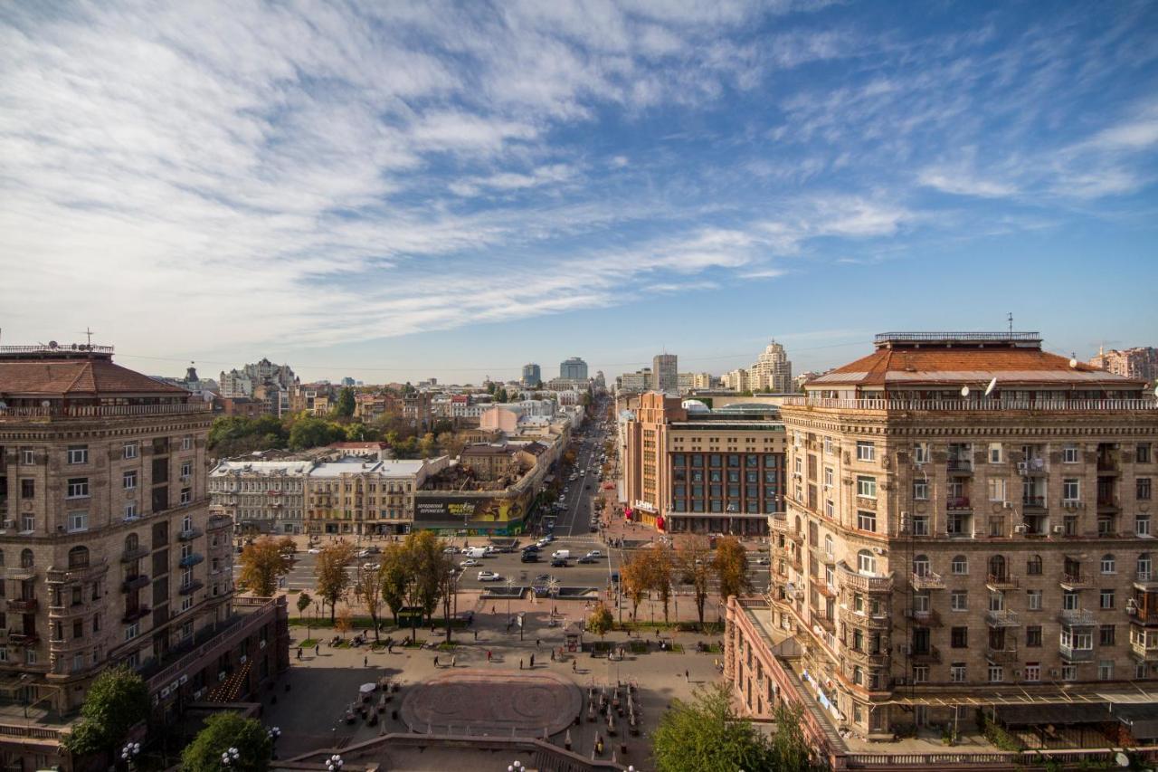 Central Apartments On Khreschatyk Kiev Exterior foto